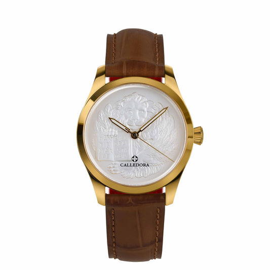LEONE MARCIANO BIANCO-GOLD